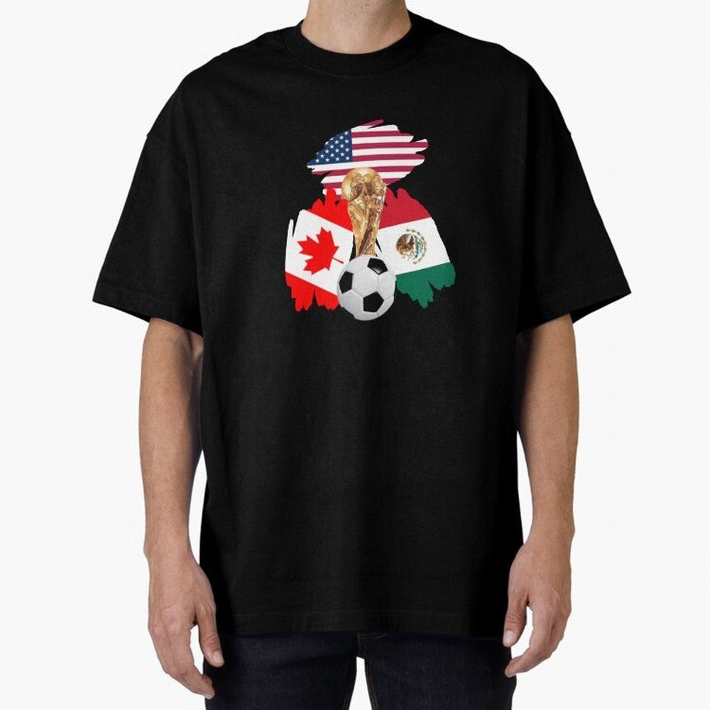 Countries of World Cup Classic T-Shirt Feel International Energy from Global Football Passion for FIFA World Cup 2026, Inspired by Neymar, Haaland and Cristiano Ronaldo, France and Portugal, Fan Favorite Moments, National Team Passion, Big Match