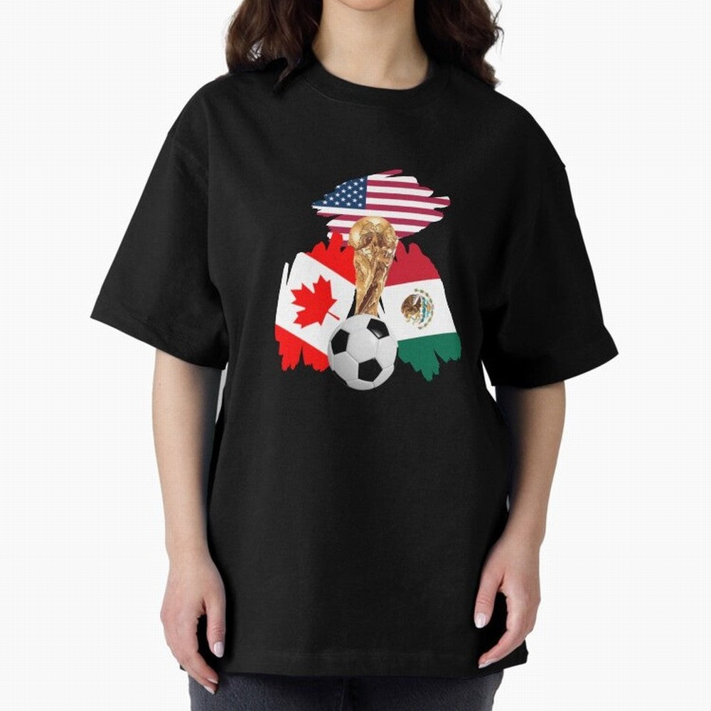 Countries of World Cup Classic T-Shirt Feel International Energy from Global Football Passion for FIFA World Cup 2026, Inspired by Neymar, Haaland and Cristiano Ronaldo, France and Portugal, Fan Favorite Moments, National Team Passion, Big Match