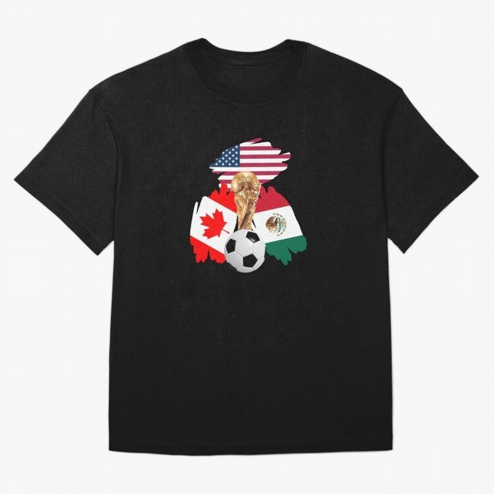 Countries of World Cup Classic T-Shirt Feel International Energy from Global Football Passion for FIFA World Cup 2026, Inspired by Neymar, Haaland and Cristiano Ronaldo, France and Portugal, Fan Favorite Moments, National Team Passion, Big Match
