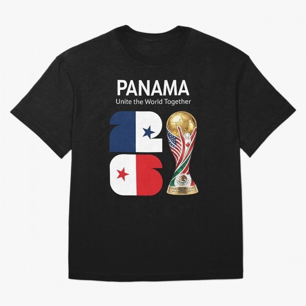 World Cup 2026, IMG 027, PANAMA 002 Classic T-Shirt Represent FIFA World Cup 2026 USA Canada Mexico for Fans of Cristiano Ronaldo and Portugal, Spain and Germany, Bringing Match Day Excitement, Supporter Culture, Golden Goals and Global Football