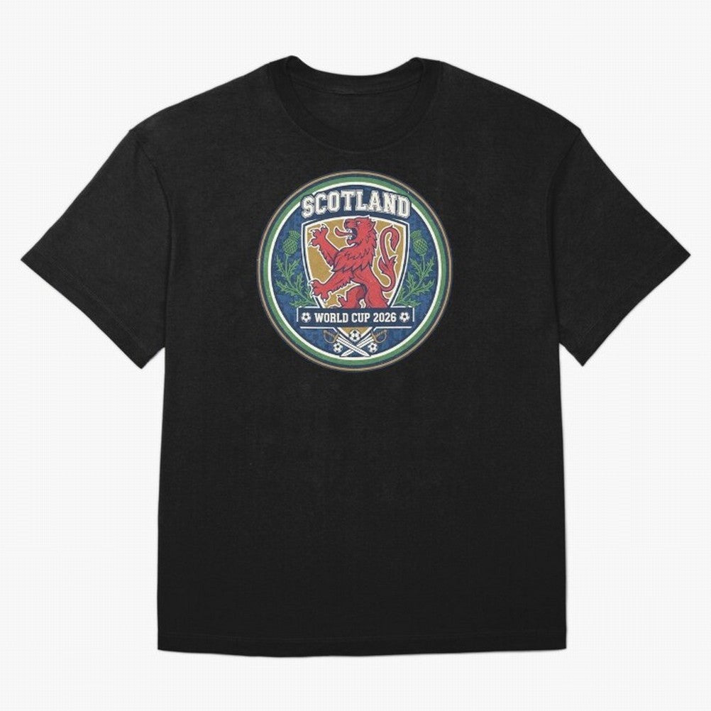Tartan Army Football Fan - Gift for Soccer Lover Classic T-Shirt Carry National Pride through Global Football Passion for FIFA World Cup 2026 USA Canada Mexico, Inspired by CR7 and Messi, Brazil, Retro Football Energy, Iconic Rivalries, Trophy