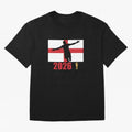 England World Cup 2026 T-Shirt_84815873 Classic T-Shirt Stand with FIFA World Cup 2026 USA Canada Mexico for Fans of Haaland and Mbappe and England, France and Netherlands, Bringing Classic Soccer Heritage, Championship Pressure, Fan Loyalty and