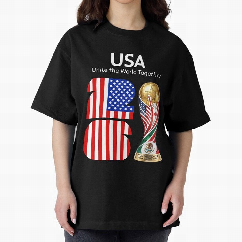 World Cup 2026, IMG 021, USA 002 Classic T-Shirt Celebrate the Biggest Stage of FIFA World Cup 2026 USA Canada Mexico for Fans of CR7 and Messi and England, Bringing Championship Spirit, Famous Goals, Roaring Crowds and International Football