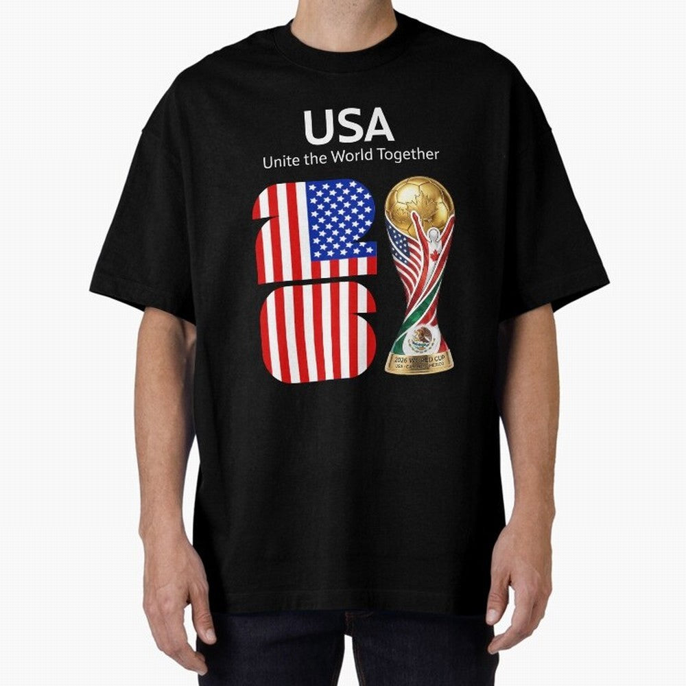 World Cup 2026, IMG 021, USA 002 Classic T-Shirt Celebrate the Biggest Stage of FIFA World Cup 2026 USA Canada Mexico for Fans of CR7 and Messi and England, Bringing Championship Spirit, Famous Goals, Roaring Crowds and International Football