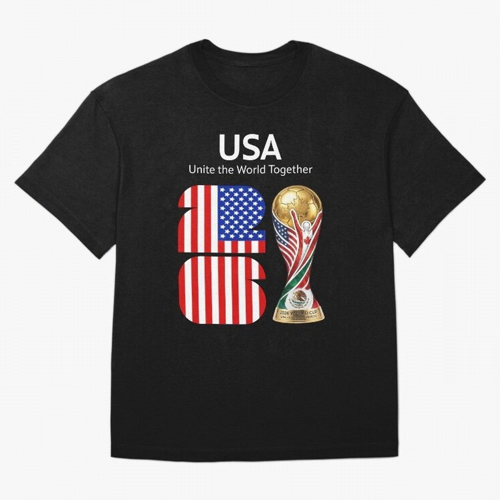 World Cup 2026, IMG 021, USA 002 Classic T-Shirt Celebrate the Biggest Stage of FIFA World Cup 2026 USA Canada Mexico for Fans of CR7 and Messi and England, Bringing Championship Spirit, Famous Goals, Roaring Crowds and International Football