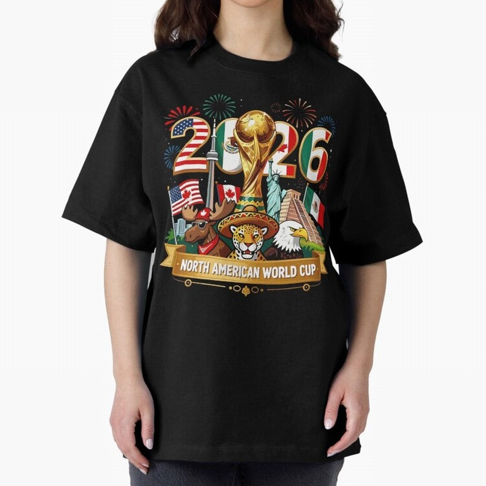 World Cup 2026 North America USA Canada Mexico Soccer Fan Classic T-Shirt Honor Football Greatness during the FIFA World Cup 2026 Journey through Cristiano Ronaldo, Haaland and CR7 Highlights, Portugal, Spain and Germany Pride, Sports Nostalgia,