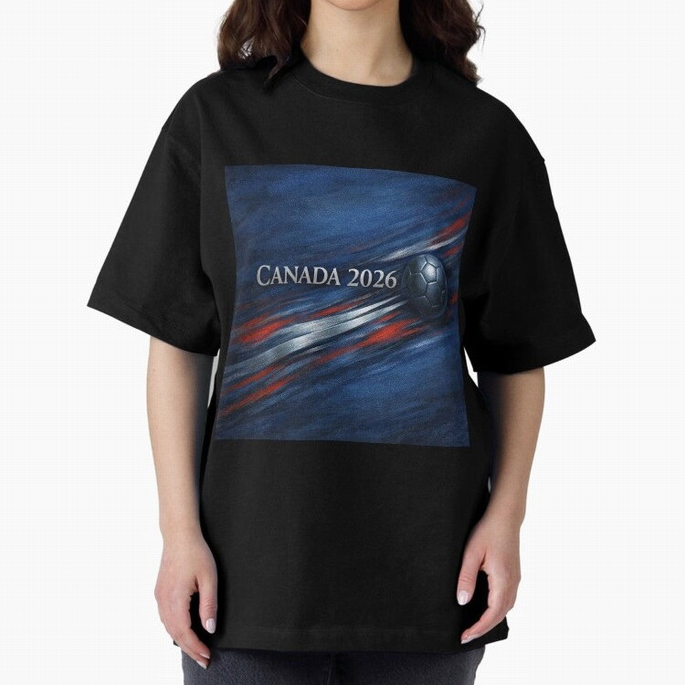 Canada 2026 Soccer Inspired Design Classic T-Shirt Represent Football Lovers during Match Day Hype around FIFA World Cup 2026, Neymar, England, Football History, Final Match Energy, Crowd Noise and Once in a Lifetime Moments; Made for Die Hard