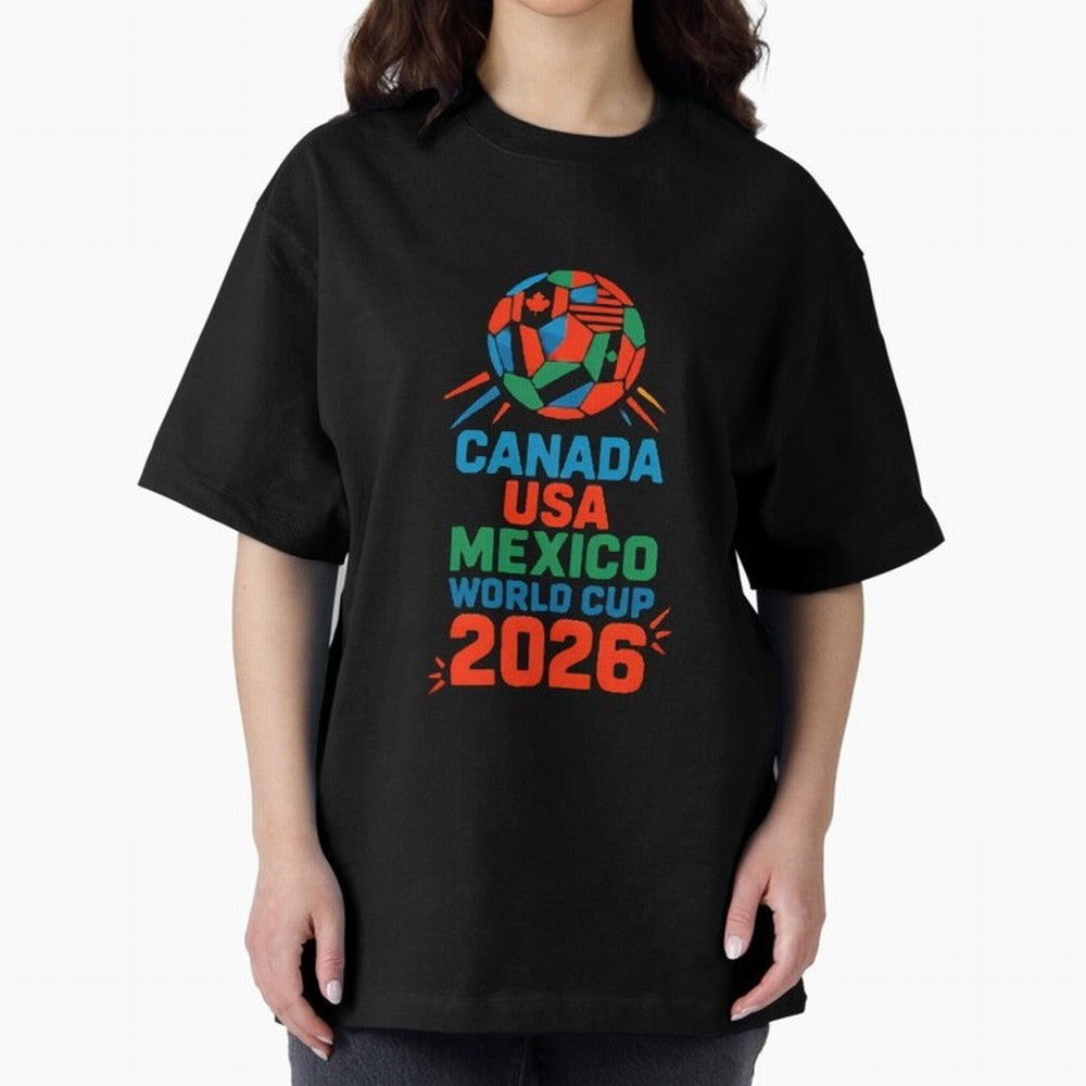 World Cup 2026 USA Canada Mexico ¡ª Retro Soccer Tournament Illustration Classic T-Shirt Bring World Football Passion into Match Day Hype around FIFA World Cup 2026 USA Canada Mexico, CR7, Portugal, Worldwide Fan Energy, Dramatic Goals, Stadium