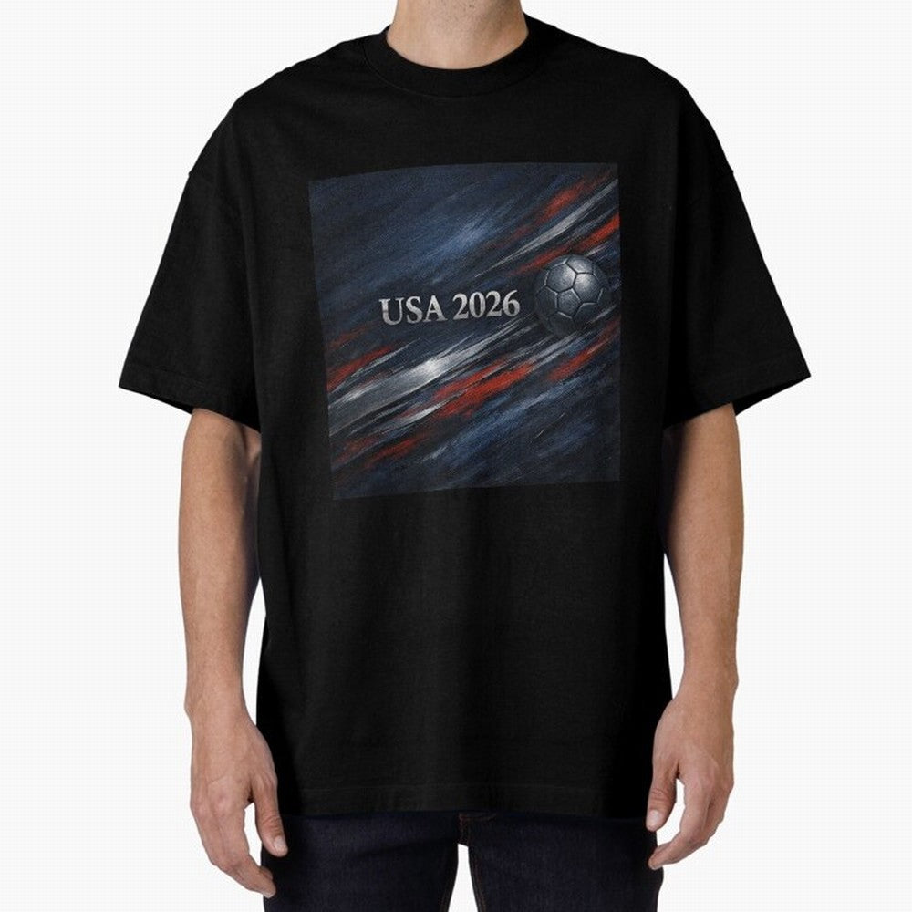 USA 2026 Soccer Event Design Classic T-Shirt Support the Legends of FIFA World Cup 2026 Highlighting Messi, CR7 and Mbappe, Brazil, Portugal and Argentina Energy, Football Festival Excitement, Trophy Ambitions, Country Rivalries and Star Player