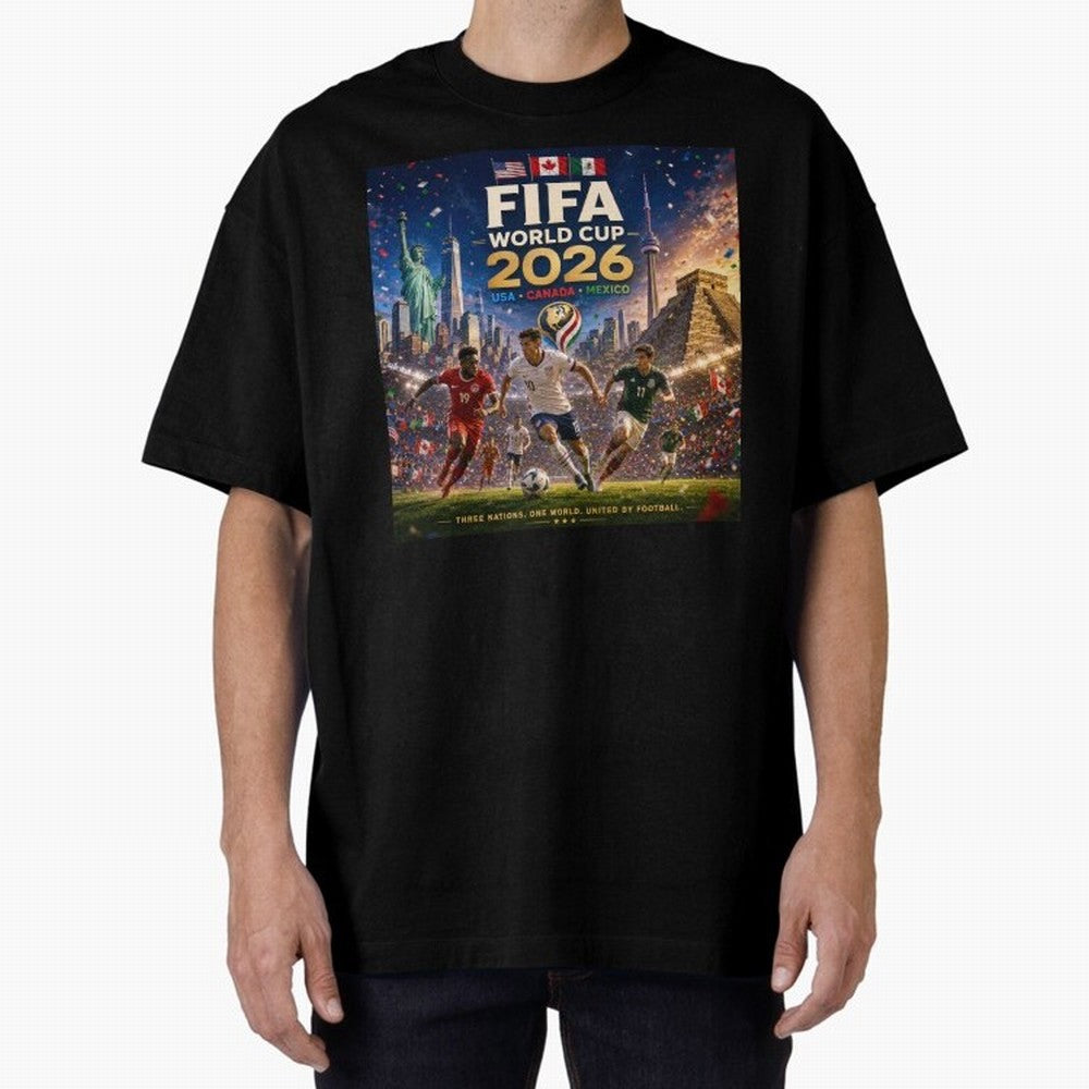 North America Soccer 2026 #football 2026 Classic T-Shirt Celebrate Rivalries and Pride in FIFA World Cup 2026 USA Canada Mexico Spirit, Made for Argentina and Brazil, Messi and Cristiano Ronaldo, Football Passion, Legendary Performances, Festival