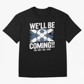 Scotland 2026 Football Qualification National Pride Classic T-Shirt Honor Champions and Dreams in Match Day Hype around FIFA World Cup 2026 Group Stage, Haaland, Spain, Retro Football Energy, Iconic Rivalries, Trophy Chase Drama and Stadium