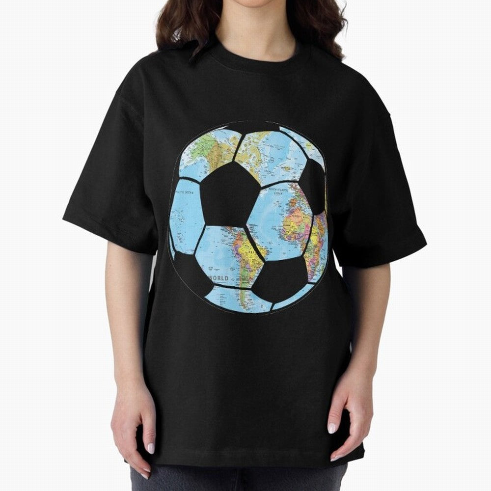 football around the globe Classic T-Shirt Elevate FIFA World Cup 2026 Group Stage Built around Cristiano Ronaldo, Haaland and CR7, Brazil Energy, Tournament Hype, Historic Matchups, Family Viewing Parties and Global Sports Pride; Ideal for