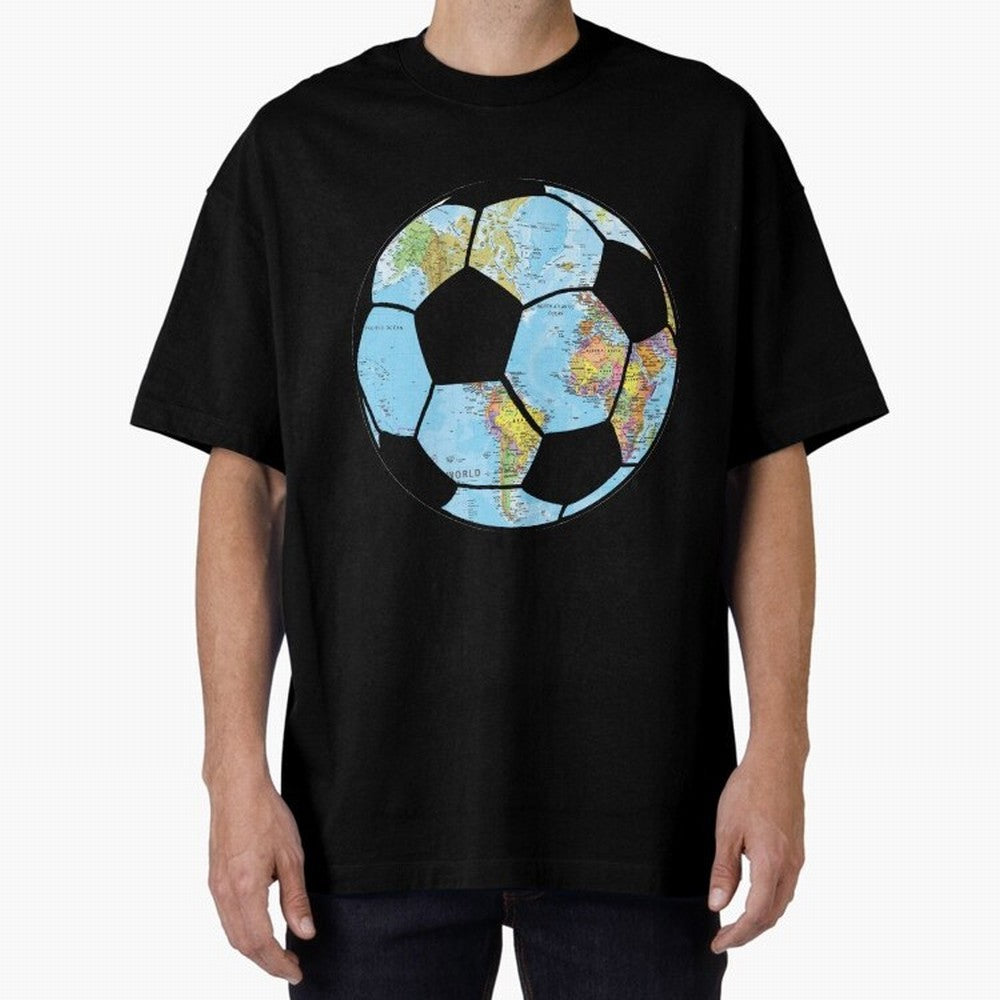 football around the globe Classic T-Shirt Elevate FIFA World Cup 2026 Group Stage Built around Cristiano Ronaldo, Haaland and CR7, Brazil Energy, Tournament Hype, Historic Matchups, Family Viewing Parties and Global Sports Pride; Ideal for