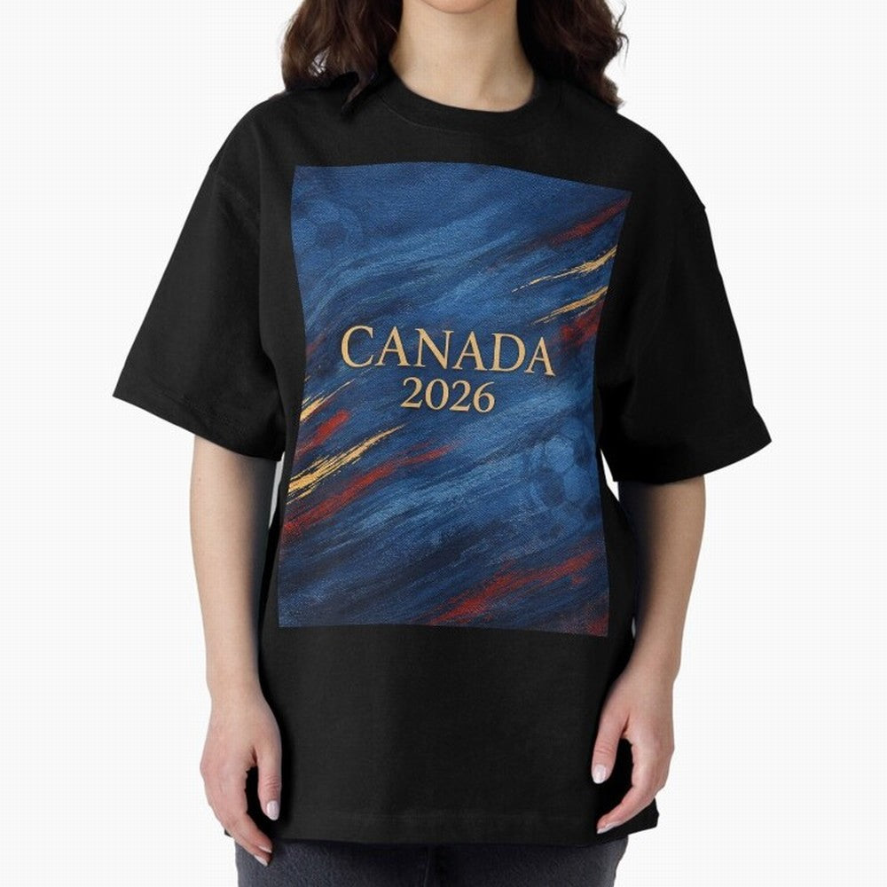 Elegant and Luxury Canada 2026 Soccer Theme Classic T-Shirt Feel the Heartbeat of FIFA World Cup 2026 USA Canada Mexico Connected to Messi, Germany Energy, Tournament Hype, Historic Matchups, Family Viewing Parties and Global Sports Pride; Ideal