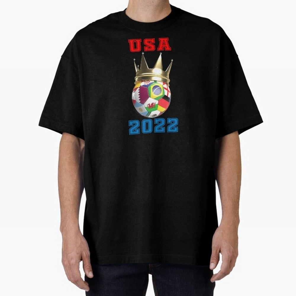 National America Flag Usa American Football Fan Soccer Team Classic T-Shirt Back Your Heroes with Global Football Passion for FIFA World Cup 2026 USA Canada Mexico, Featuring Haaland and Mbappe, England and Germany, Stadium Memories, Football