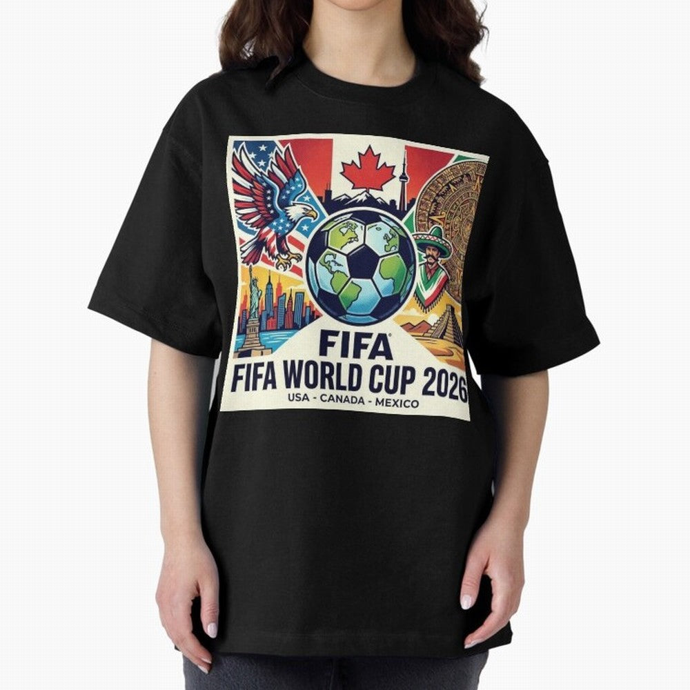 North America United Soccer 2026 Vintage Crest Classic T-Shirt Support Your Favorite Stars during FIFA World Cup 2026 Spirit, Centered on Portugal, Spain and Germany, Cristiano Ronaldo, Match Day Excitement, Supporter Culture, Golden Goals and
