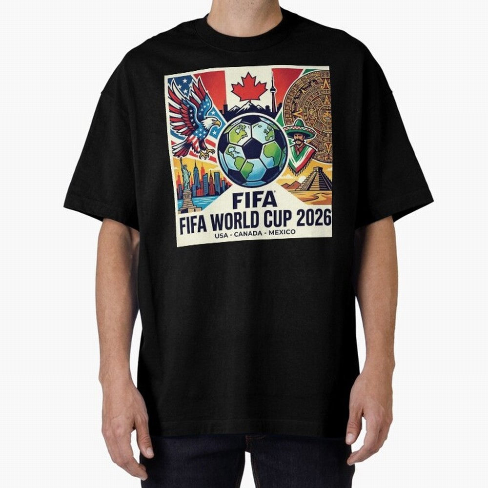 North America United Soccer 2026 Vintage Crest Classic T-Shirt Support Your Favorite Stars during FIFA World Cup 2026 Spirit, Centered on Portugal, Spain and Germany, Cristiano Ronaldo, Match Day Excitement, Supporter Culture, Golden Goals and