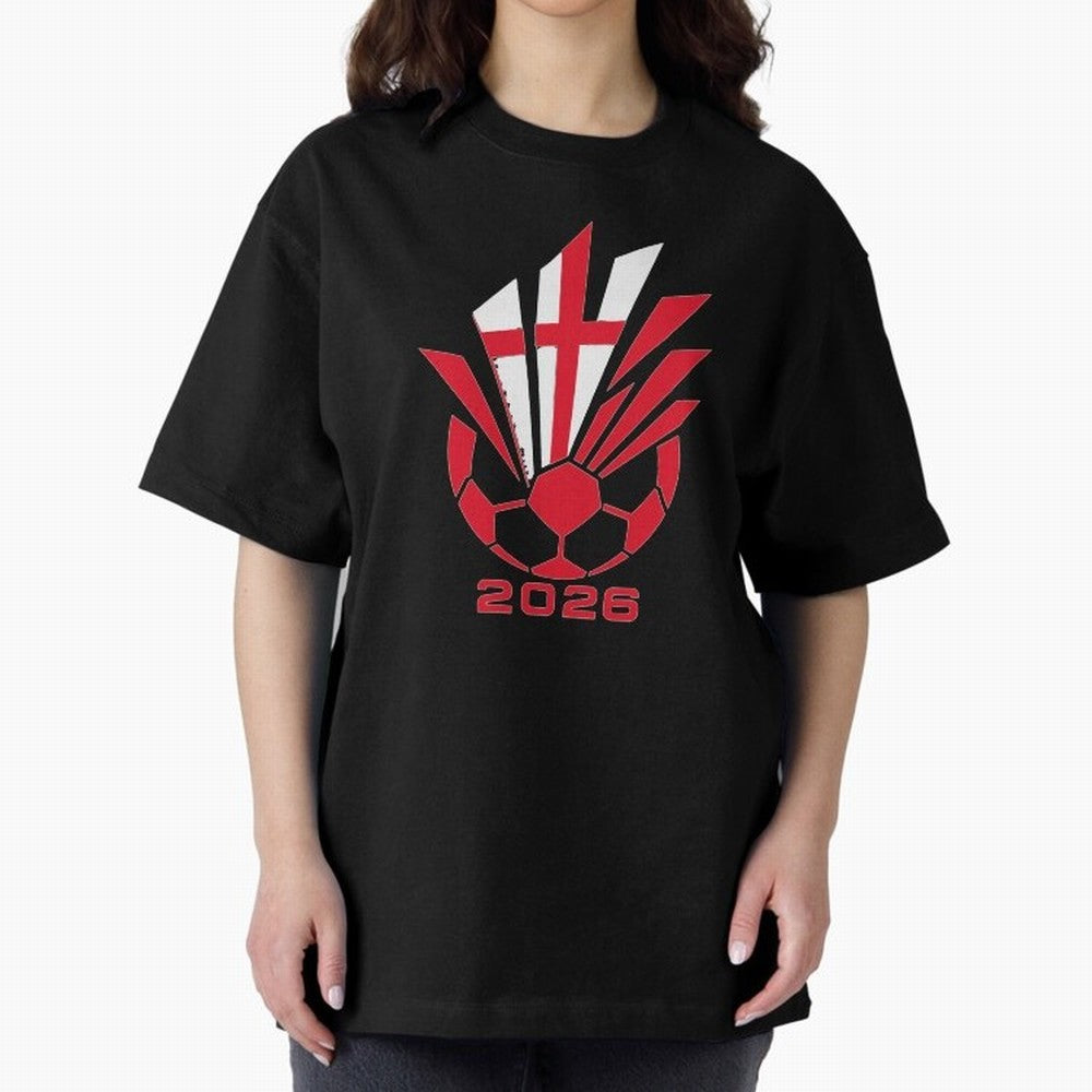England Soccer 2026 Cross Burst Emblem Classic T-Shirt Bring Champion Energy into FIFA World Cup 2026 USA Canada Mexico Inspired by CR7 and Messi, England, France and Netherlands Energy, Stadium Memories, Football Loyalty, International Chants and