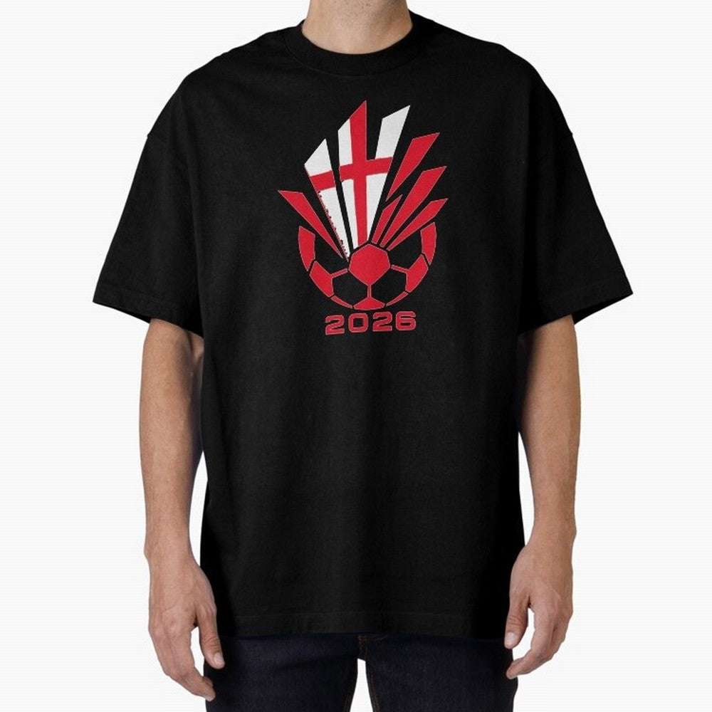 England Soccer 2026 Cross Burst Emblem Classic T-Shirt Bring Champion Energy into FIFA World Cup 2026 USA Canada Mexico Inspired by CR7 and Messi, England, France and Netherlands Energy, Stadium Memories, Football Loyalty, International Chants and