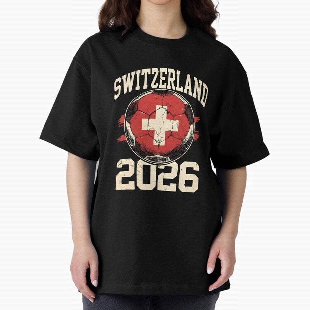 Switzerland 2026 World Cup Classic T-Shirt Share the Excitement of the FIFA World Cup 2026 Journey through Neymar Highlights, England and Germany Pride, Stadium Memories, Football Loyalty, International Chants and Championship Tradition; Ideal for
