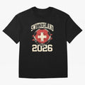 Switzerland 2026 World Cup Classic T-Shirt Share the Excitement of the FIFA World Cup 2026 Journey through Neymar Highlights, England and Germany Pride, Stadium Memories, Football Loyalty, International Chants and Championship Tradition; Ideal for