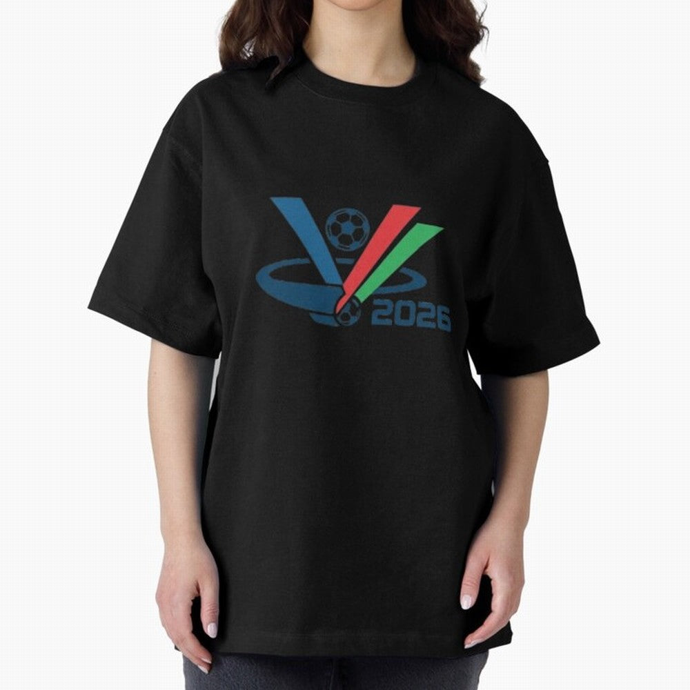 Minimalist FIFA 2026 V-Logo Design Classic T-Shirt Relive the Noise and Pride of FIFA World Cup 2026 Group Stage for Fans of Messi, CR7 and Mbappe and England and Germany, Bringing Match Day Excitement, Supporter Culture, Golden Goals and Global