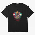 Host Trio Flags Banner Trophy Classic T-Shirt Celebrate Every Goal in FIFA World Cup 2026 Spirit, Featuring Spain, Messi and Cristiano Ronaldo, Global Supporter Spirit, Legendary Goals, National Colors and Tournament Celebration; Perfect for