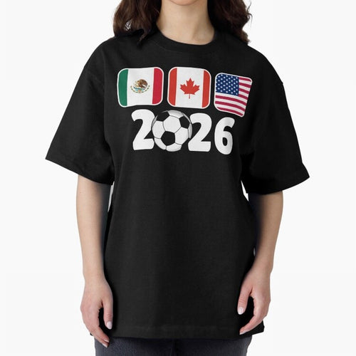 2026 World Cup North America Emblem Retro Classic T-Shirt Represent Global Football Passion for FIFA World Cup 2026 USA Canada Mexico, Made for Messi, CR7 and Mbappe, Spain and Netherlands, Classic Soccer Heritage, Championship Pressure, Fan
