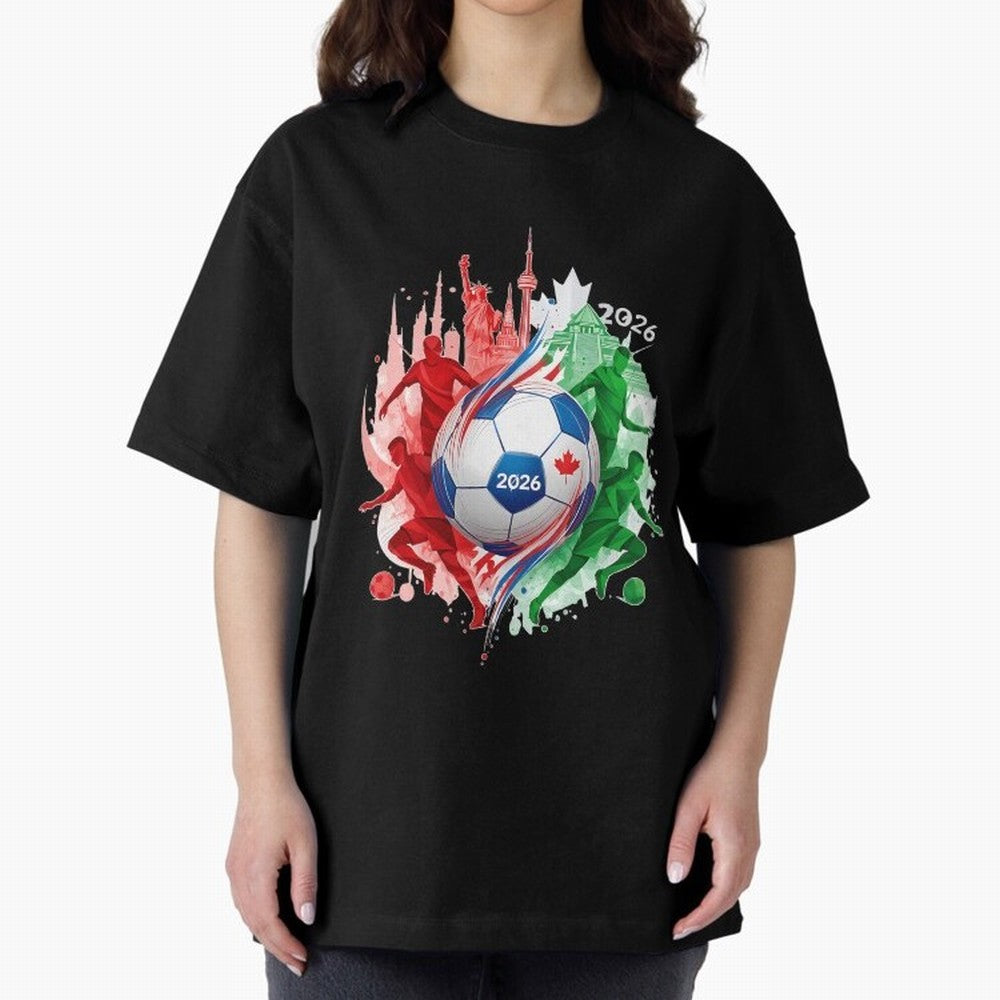 Internation Unity 2026 Classic T-Shirt Celebrate FIFA World Cup 2026 Group Stage for Fans of Mbappe and Neymar and Brazil, Bringing Soccer Culture, Superstar Moments, National Team Dreams and Competitive Fire; Great for Supporters Who Love