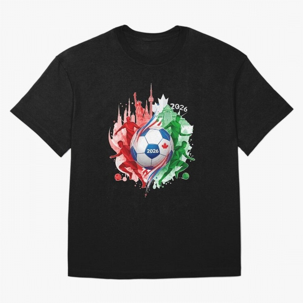 Internation Unity 2026 Classic T-Shirt Celebrate FIFA World Cup 2026 Group Stage for Fans of Mbappe and Neymar and Brazil, Bringing Soccer Culture, Superstar Moments, National Team Dreams and Competitive Fire; Great for Supporters Who Love