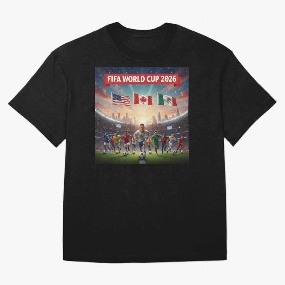 ? Global Football 2026 ¨C USA Canada Mexico #football 2026 Classic T-Shirt Celebrate Fan Culture around FIFA World Cup 2026 Group Stage for Fans of Haaland and Mbappe and Netherlands, Bringing Vintage Soccer Flavor, Modern Football Stars, National