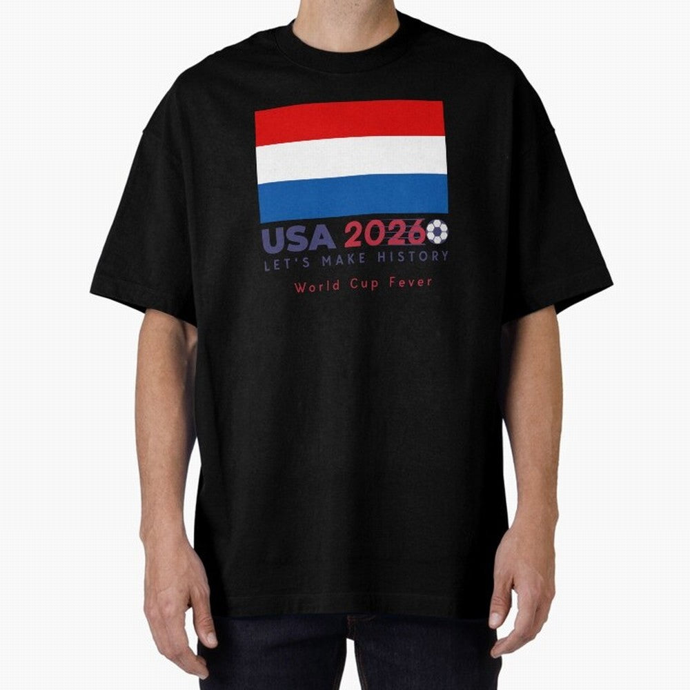 USA 2026 World Cup Americas football. Classic T-Shirt Bring World Football Passion into Global Football Passion for FIFA World Cup 2026 Group Stage, Featuring Mbappe and Neymar, Argentina and Brazil, Classic Soccer Heritage, Championship Pressure,