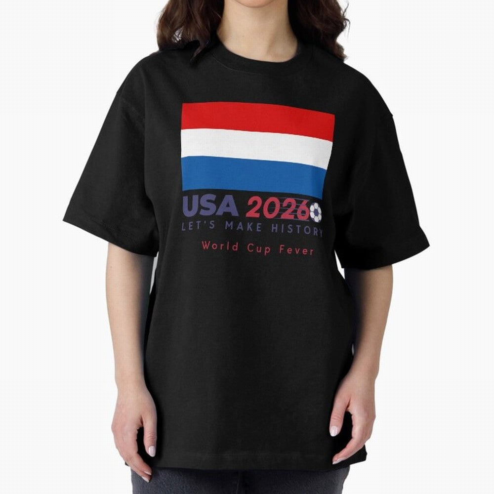USA 2026 World Cup Americas football. Classic T-Shirt Bring World Football Passion into Global Football Passion for FIFA World Cup 2026 Group Stage, Featuring Mbappe and Neymar, Argentina and Brazil, Classic Soccer Heritage, Championship Pressure,