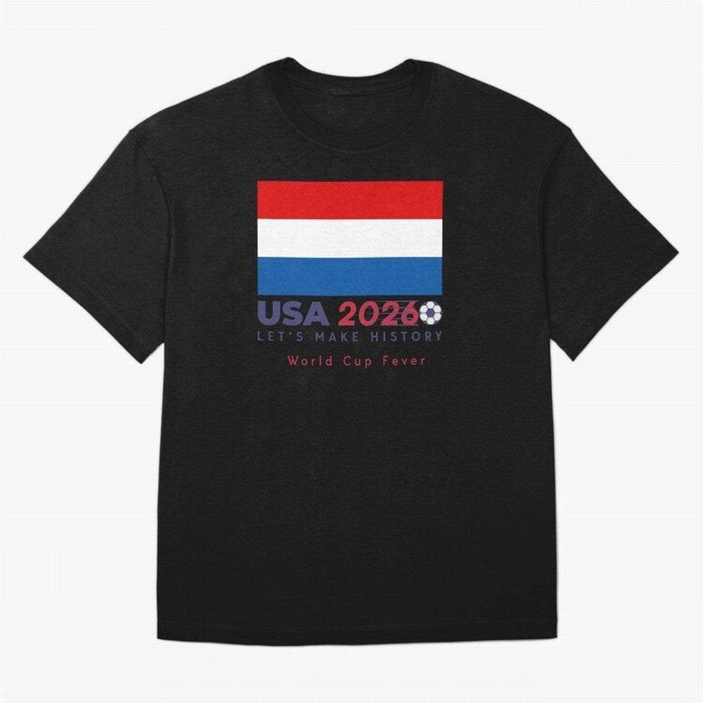 USA 2026 World Cup Americas football. Classic T-Shirt Bring World Football Passion into Global Football Passion for FIFA World Cup 2026 Group Stage, Featuring Mbappe and Neymar, Argentina and Brazil, Classic Soccer Heritage, Championship Pressure,