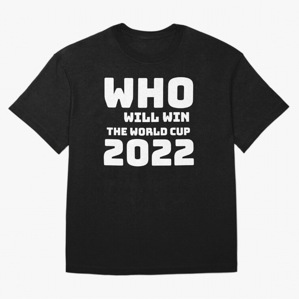 Who Will Win The World Cup 2022 Classic T-Shirt Share the Excitement of the FIFA World Cup 2026 Journey through CR7 and Messi Highlights, Germany Pride, Vintage Soccer Flavor, Modern Football Stars, National Flags and Final Night Emotion; Ideal for