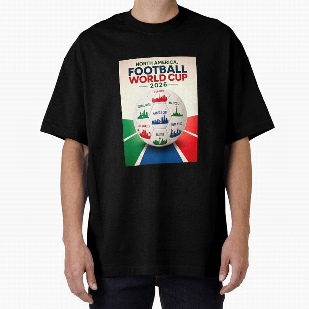 North America Football 2026 Classic T-Shirt Make Every Kick Count in Match Day Hype around FIFA World Cup 2026, Haaland, Portugal, Spain and Germany, Match Day Excitement, Supporter Culture, Golden Goals and Global Football Passion; Great for