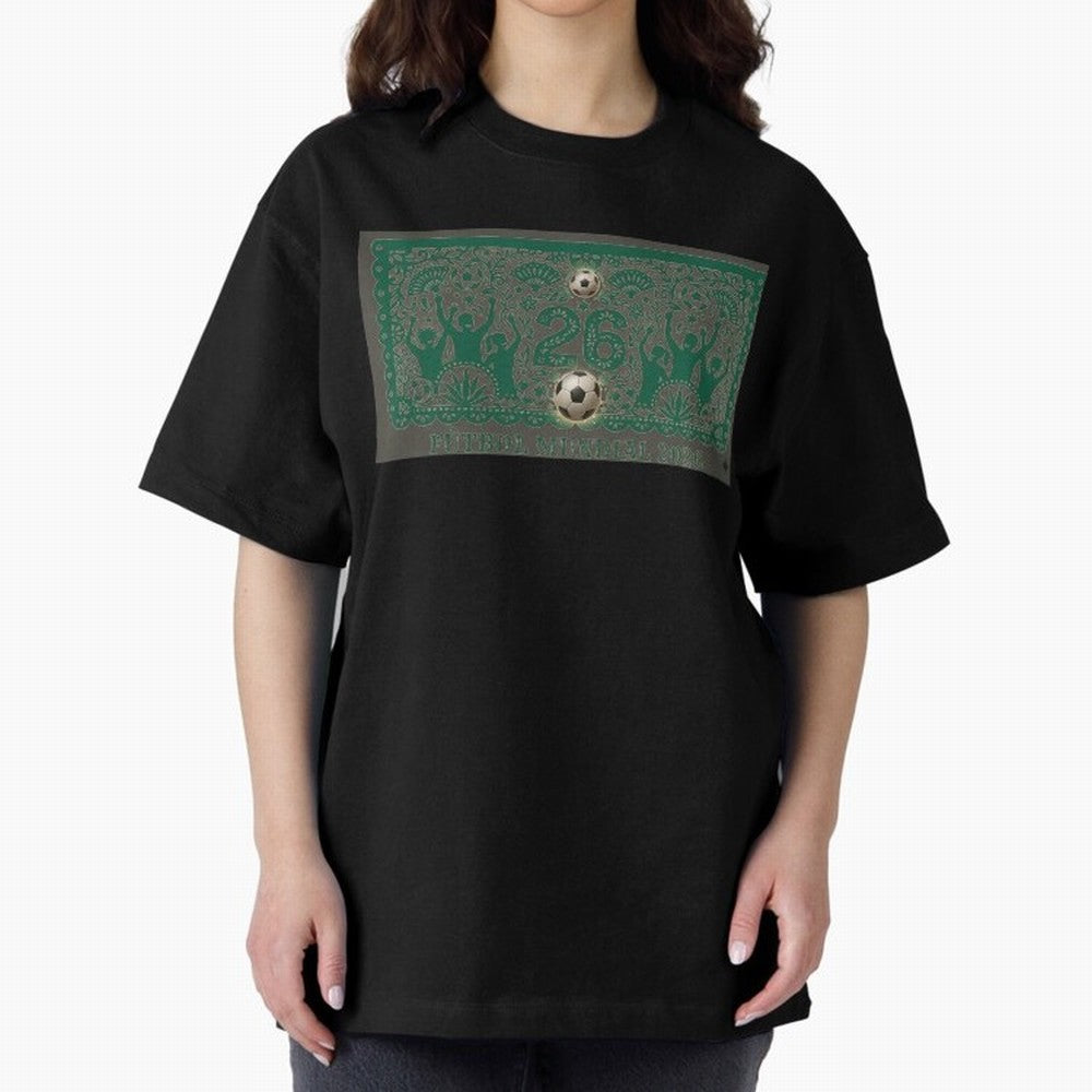 Mexico 2026 Soccer Heritage Celebration Art Classic T-Shirt Represent the Passion of Match Day Hype around FIFA World Cup 2026 Group Stage, Messi and Cristiano Ronaldo, France and Portugal, Vintage Soccer Flavor, Modern Football Stars, National