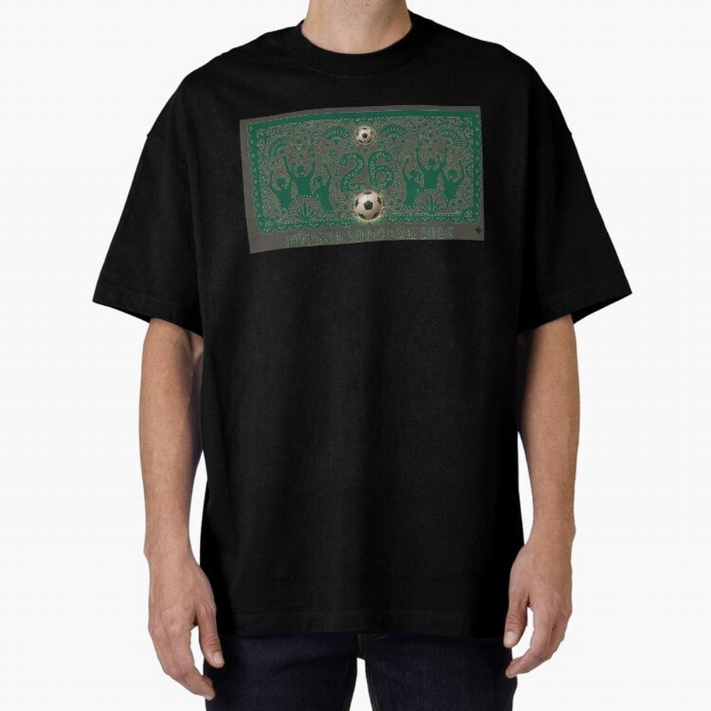 Mexico 2026 Soccer Heritage Celebration Art Classic T-Shirt Represent the Passion of Match Day Hype around FIFA World Cup 2026 Group Stage, Messi and Cristiano Ronaldo, France and Portugal, Vintage Soccer Flavor, Modern Football Stars, National
