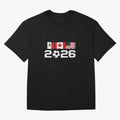 Glitched United 2026 Cup - North America Emblem Part 2 T-Shirt_82924673 Classic T-Shirt Support the Legends of FIFA World Cup 2026 with Cristiano Ronaldo, England Energy, Classic Soccer Heritage, Championship Pressure, Fan Loyalty and International