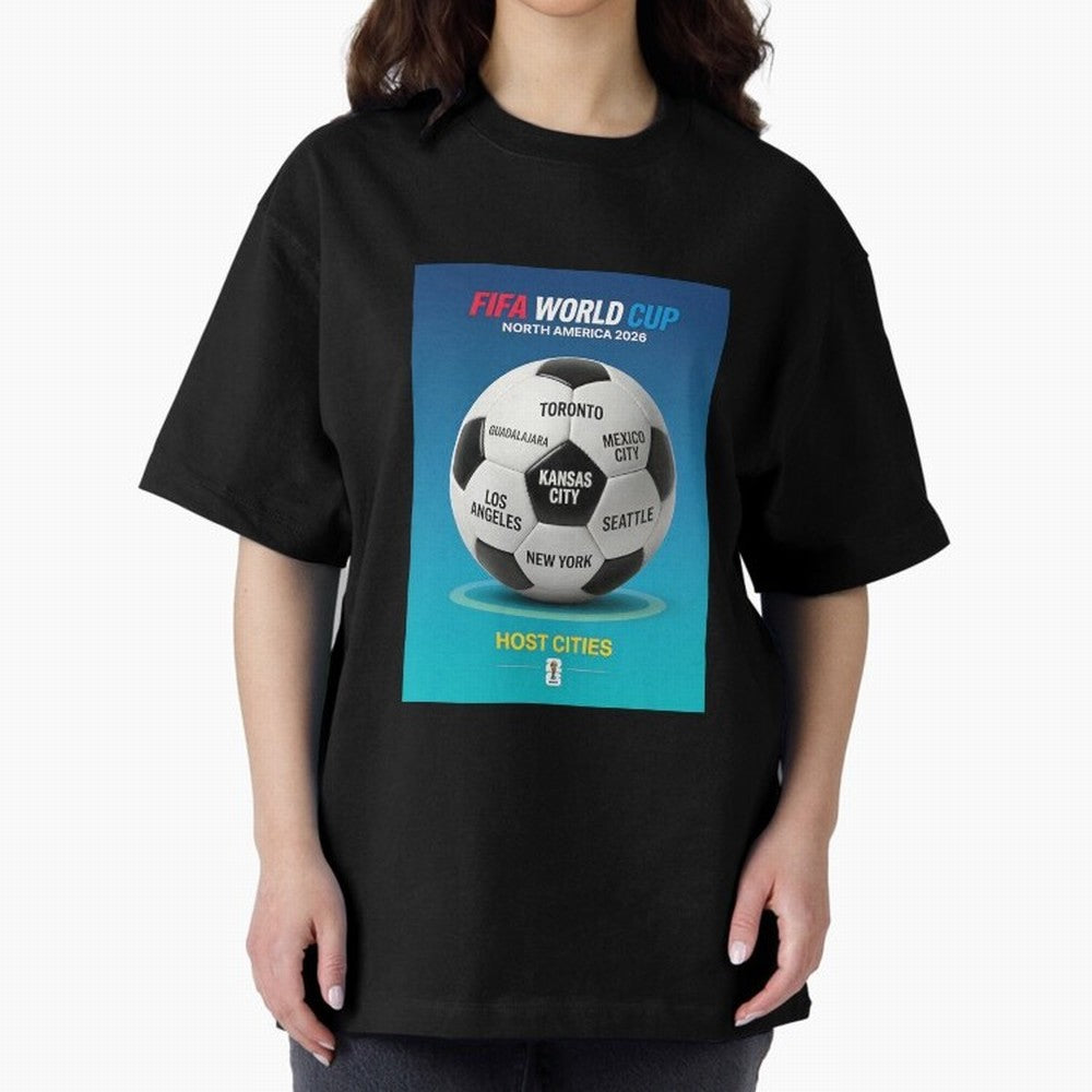 North America Football 2026 Classic T-Shirt Celebrate Golden Goal Energy in FIFA World Cup 2026 USA Canada Mexico Spirit, Centered on Spain and Netherlands, Mbappe and Neymar, Supporter Pride, Iconic Celebrations, Legendary Names and Global Match