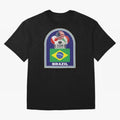 Brazil 2026 Soccer T-shirt Classic T-Shirt Support Iconic Players in Global Football Passion for FIFA World Cup 2026 USA Canada Mexico, with CR7, Brazil, Portugal and Argentina, Stadium Chants, National Pride, Trophy Dreams and Unforgettable
