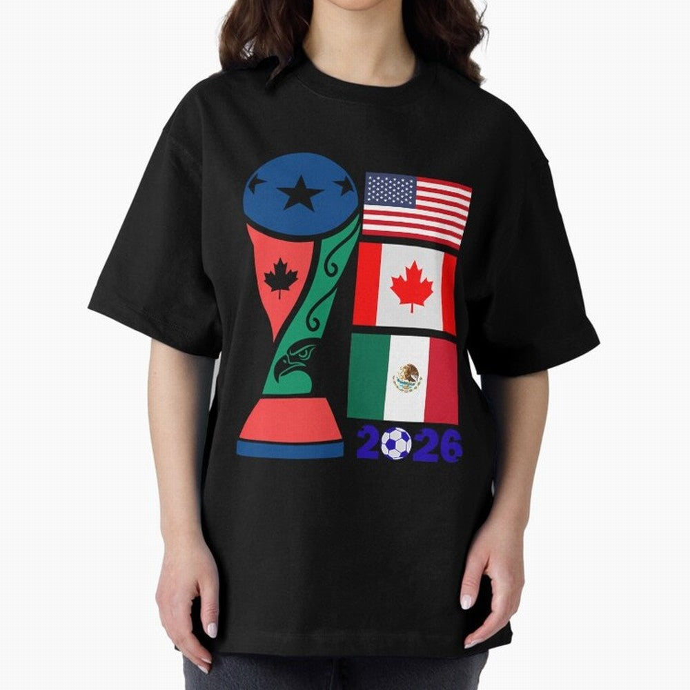 North America Football Unity 2026 Classic T-Shirt Make Every Match About the FIFA World Cup 2026 USA Canada Mexico Journey through Neymar, Haaland and Cristiano Ronaldo Highlights, Netherlands Pride, Supporter Pride, Iconic Celebrations, Legendary