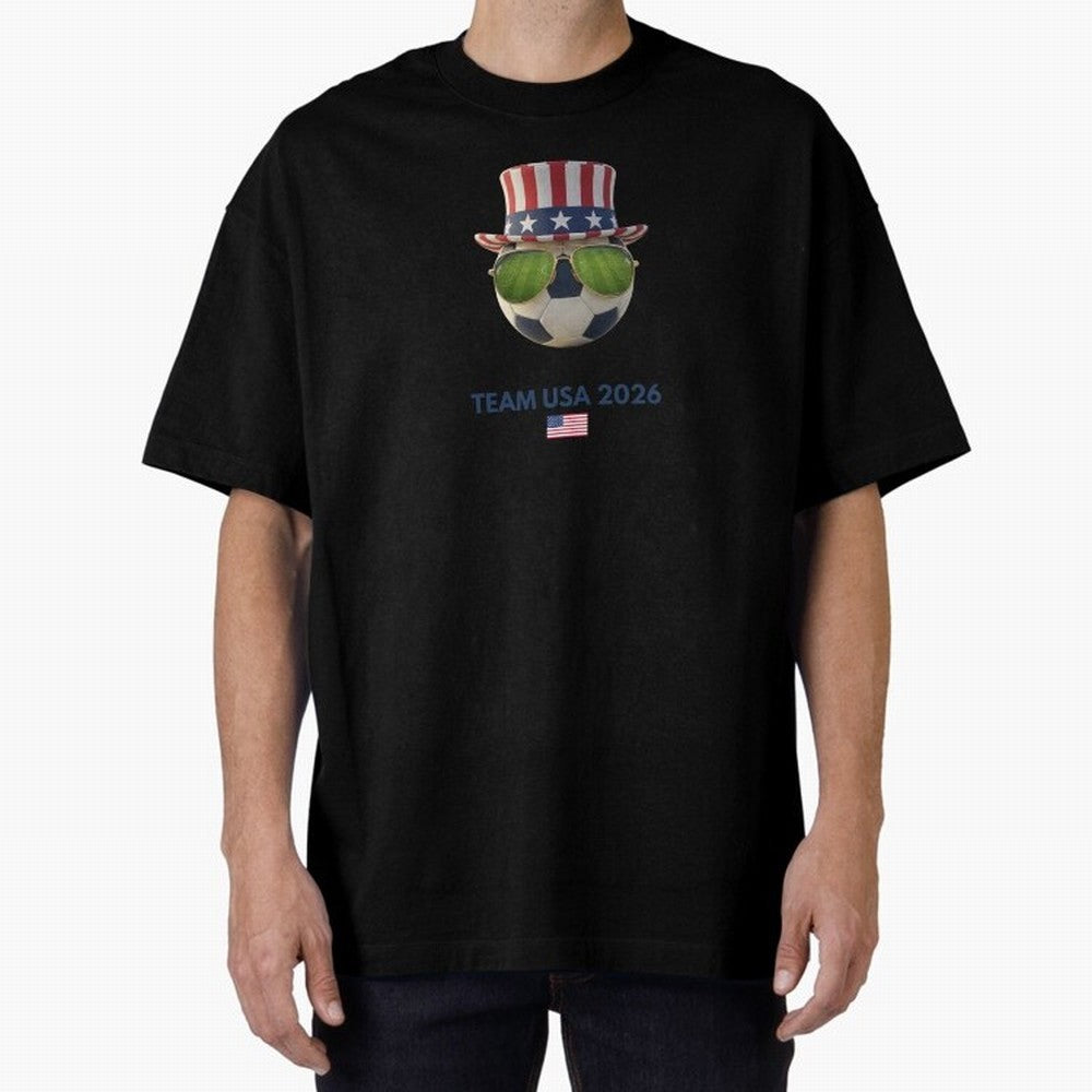 Soccer Fan Gear: Team USA 2026 Classic T-Shirt Celebrate Fan Culture around FIFA World Cup 2026 USA Canada Mexico Spirit, Driven by France and Portugal, CR7 and Messi, Tournament Hype, Historic Matchups, Family Viewing Parties and Global Sports