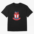 Patriotic Soccer Hat Design for FIFA World Cup 2026 Celebration Classic T-Shirt Showcase Match Day Hype around FIFA World Cup 2026, Messi and Cristiano Ronaldo, France, Vintage Soccer Flavor, Modern Football Stars, National Flags and Final Night