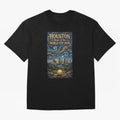 Houston Starry Night Skyline World Cup 2026 Soccer Poster ¡ª Van Gogh Fine Art Print Classic T-Shirt Celebrate Global Passion for Global Football Passion for FIFA World Cup 2026, Filled with Neymar, Haaland and Cristiano Ronaldo, France, Stadium