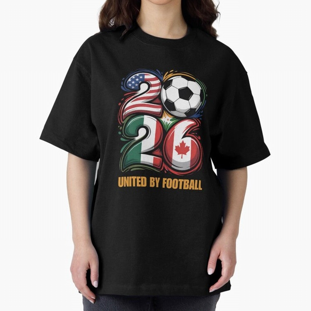 United by Football Soccer Fan Gear 2026 Classic T-Shirt Follow the Road to the FIFA World Cup 2026 Group Stage Journey through Cristiano Ronaldo, Haaland and CR7 Highlights, Brazil, Portugal and Argentina Pride, Champion Mindset, Group Stage Buzz,