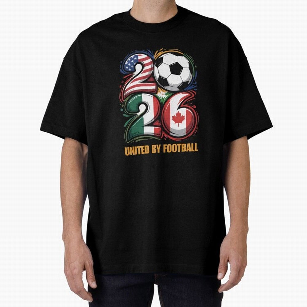 United by Football Soccer Fan Gear 2026 Classic T-Shirt Follow the Road to the FIFA World Cup 2026 Group Stage Journey through Cristiano Ronaldo, Haaland and CR7 Highlights, Brazil, Portugal and Argentina Pride, Champion Mindset, Group Stage Buzz,