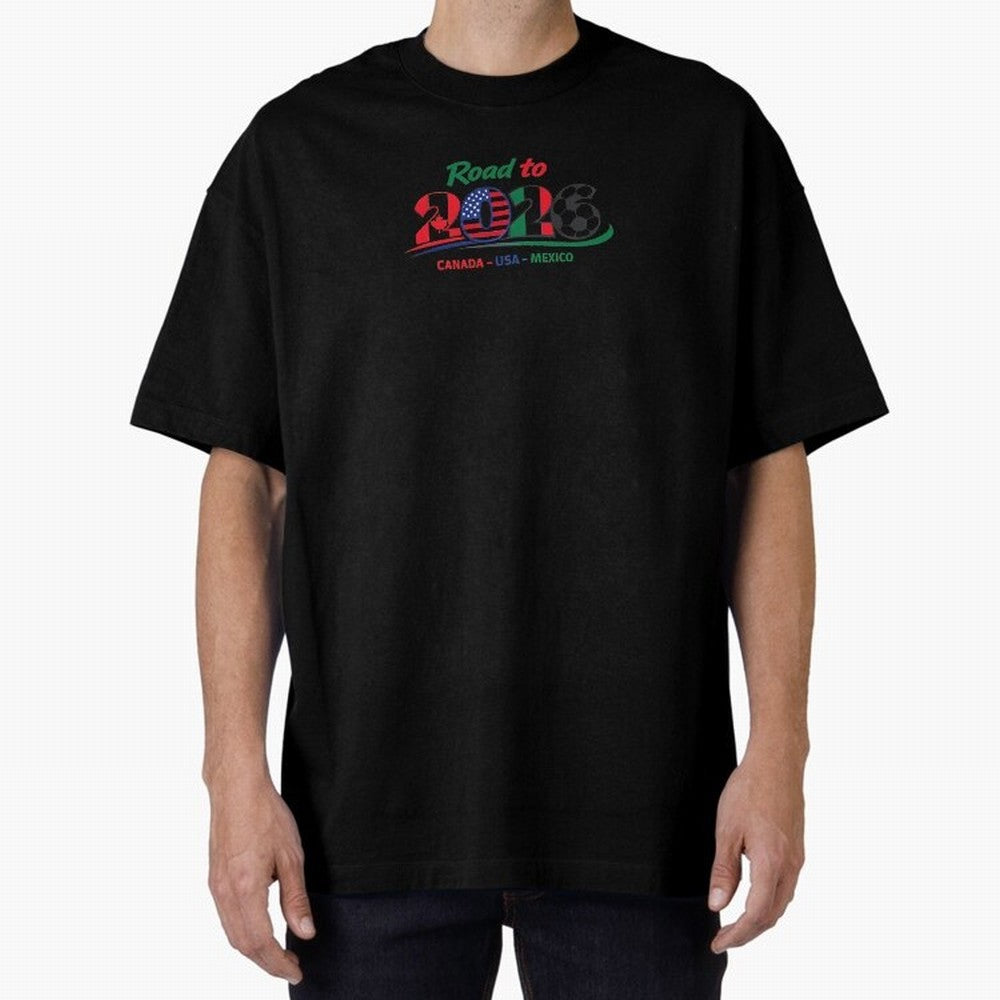 2026 Football Fan Design - North America - Three Nations One Dream Classic T-Shirt Celebrate Fan Culture around Global Football Passion for FIFA World Cup 2026 USA Canada Mexico, Built around CR7 and Messi, France and Portugal, Fan Favorite