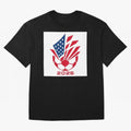 American Soccer 2026 Flag Burst Emblem Classic T-Shirt Share Match Day Hype around FIFA World Cup 2026 Group Stage, Mbappe, Spain and Netherlands, Stadium Memories, Football Loyalty, International Chants and Championship Tradition; Ideal for
