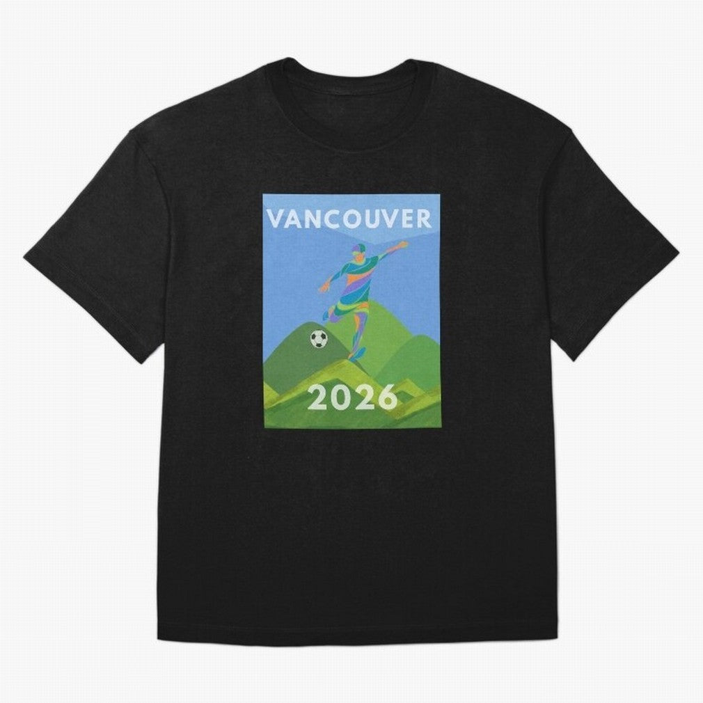 Vancouver soccer 2026 host city Classic T-Shirt Embrace FIFA World Cup 2026 Group Stage Capturing Haaland and Mbappe, Netherlands Energy, Football History, Final Match Energy, Crowd Noise and Once in a Lifetime Moments; Perfect for People Who Love